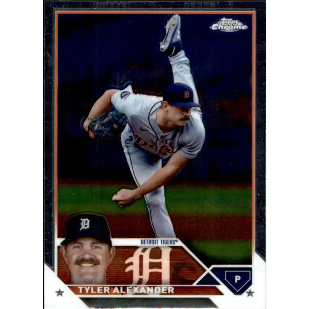 2023 Topps Chrome Update #USC136 Tyler Alexander NM-MT Detroit Tigers Baseball Card - Baseball Card Single