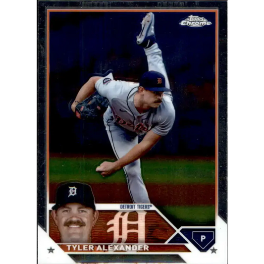 2023 Topps Chrome Update #USC136 Tyler Alexander NM-MT Detroit Tigers Baseball Card - Baseball Card Single