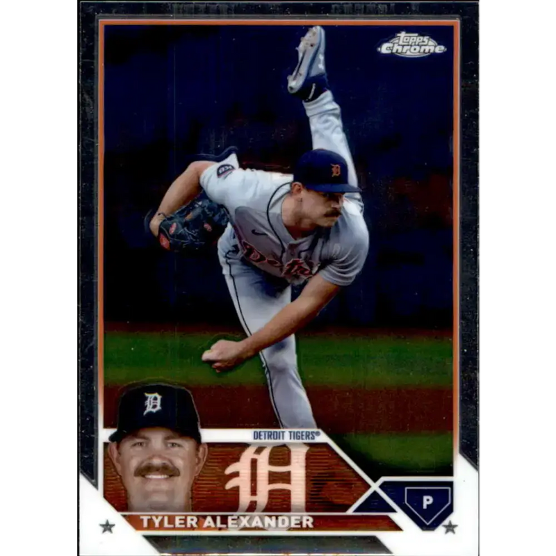 2023 Topps Chrome Update #USC136 Tyler Alexander NM-MT Detroit Tigers Baseball Card - Baseball Card Single