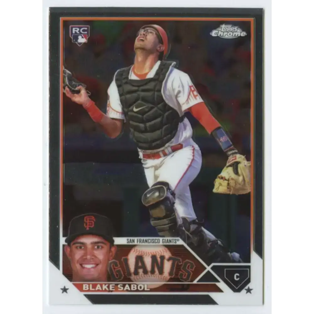 2023 Topps Chrome Update #USC151 Blake Sabol NM-MT RC Rookie San Francisco Giants Baseball Card - Baseball Card Single