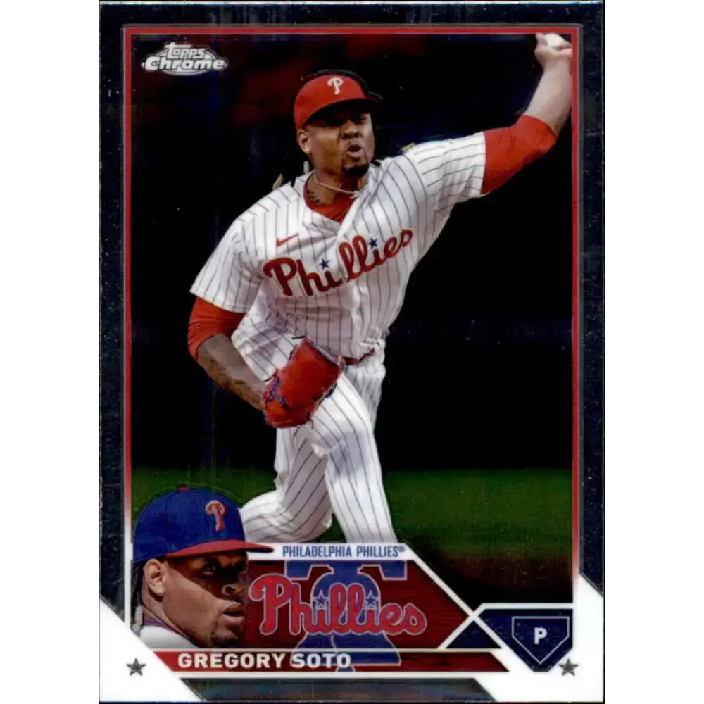 2023 Topps Chrome Update #USC181 Gregory Soto NM-MT Philadelphia Phillies Baseball Card - Baseball Card Single