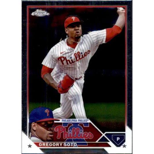 2023 Topps Chrome Update #USC181 Gregory Soto NM-MT Philadelphia Phillies Baseball Card - Baseball Card Single