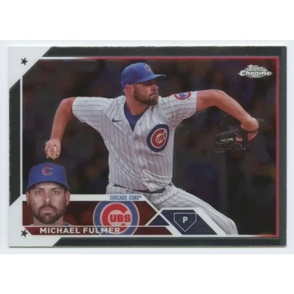 2023 Topps Chrome Update #USC183 Michael Fulmer NM-MT Chicago Cubs Baseball Card - Baseball Card Single
