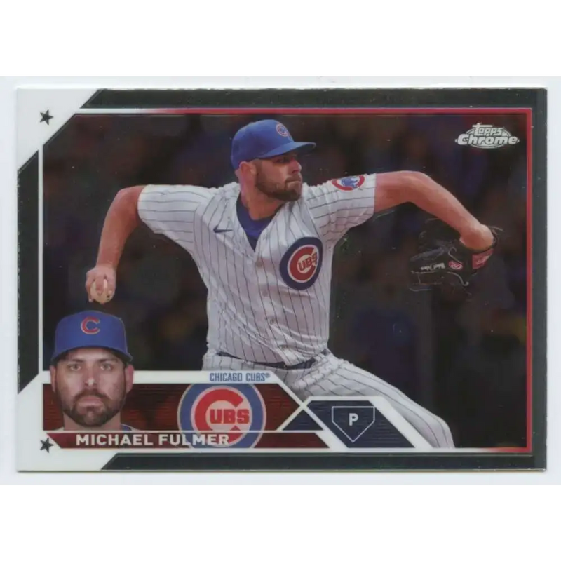 2023 Topps Chrome Update #USC183 Michael Fulmer NM-MT Chicago Cubs Baseball Card - Baseball Card Single