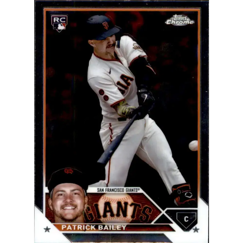 2023 Topps Chrome Update #USC217 Patrick Bailey NM-MT RC Rookie San Francisco Giants Baseball Card - Baseball Card