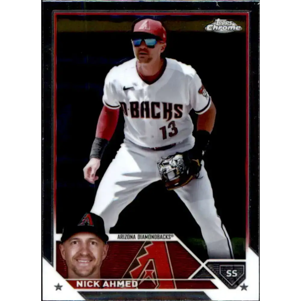 2023 Topps Chrome Update #USC29 Nick Ahmed NM-MT Arizona Diamondbacks Baseball Card - Baseball Card Single