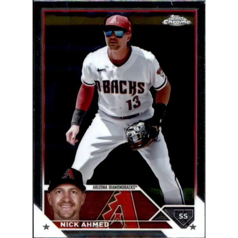 2023 Topps Chrome Update #USC29 Nick Ahmed NM-MT Arizona Diamondbacks Baseball Card - Baseball Card Single