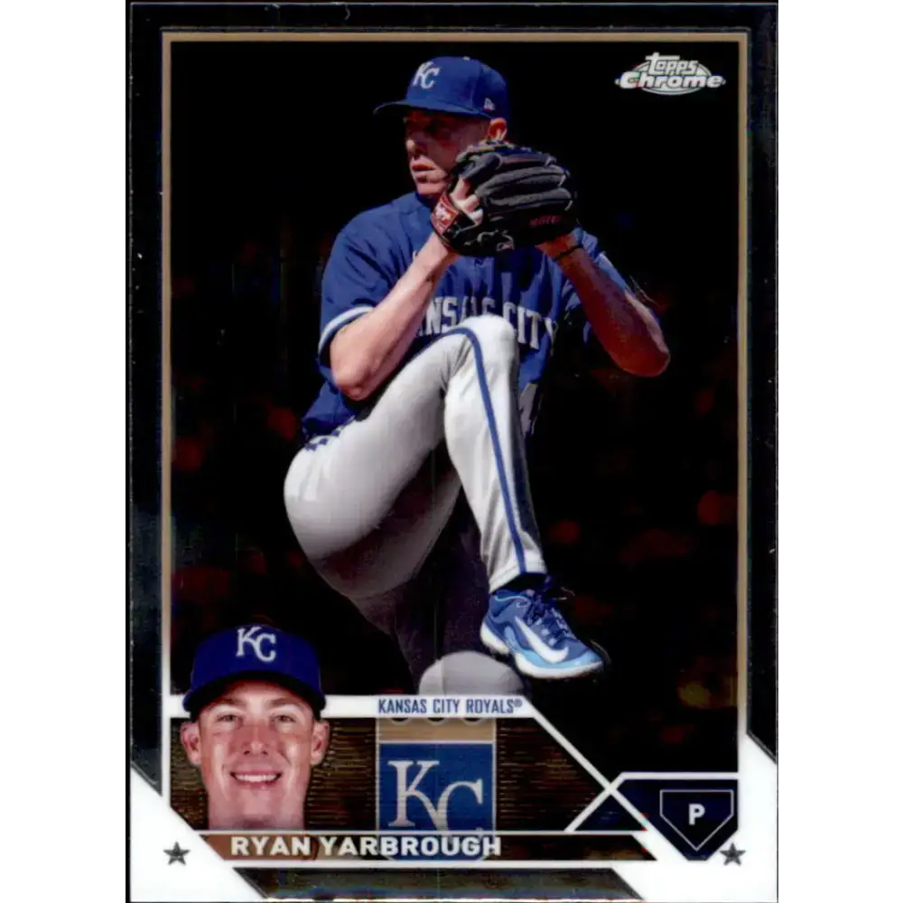 2023 Topps Chrome Update #USC4 Ryan Yarbrough NM-MT Kansas City Royals Baseball Card - Baseball Card Single