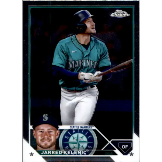 2023 Topps Chrome Update #USC68 Jarred Kelenic NM-MT Seattle Mariners Baseball Card - Baseball Card Single