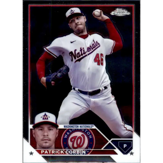 2023 Topps Chrome Update #USC70 Patrick Corbin NM-MT Washington Nationals Baseball Card - Baseball Card Single