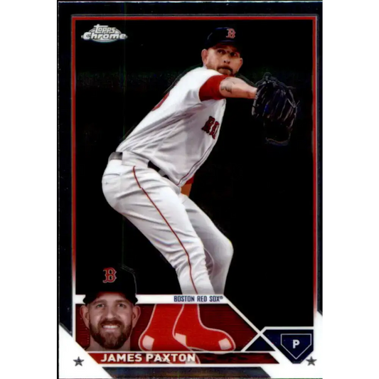 2023 Topps Chrome Update #USC83 James Paxton NM-MT Boston Red Sox Baseball Card - Baseball Card Single
