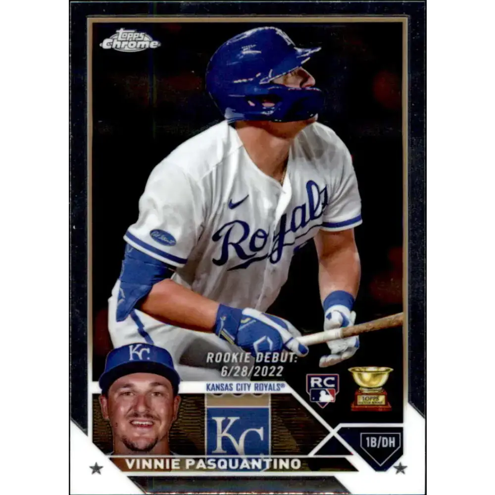 2023 Topps Chrome Update #USC85 Vinnie Pasquantino NM-MT Kansas City Royals Baseball Card - Baseball Card Single