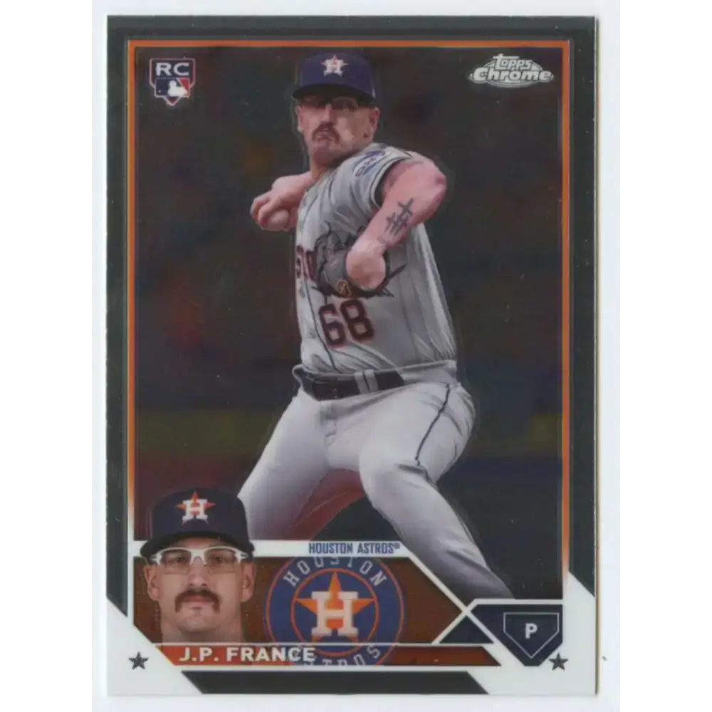 2023 Topps Chrome Update #USC93 J.P. France NM-MT RC Rookie Houston Astros Baseball Card - Baseball Card Single