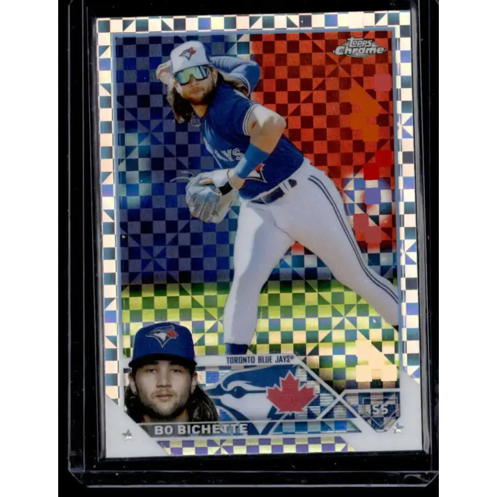 2023 Topps Chrome X-Fractor #11 Bo Bichette NM-MT Toronto Blue Jays Baseball Card - Baseball Card Single