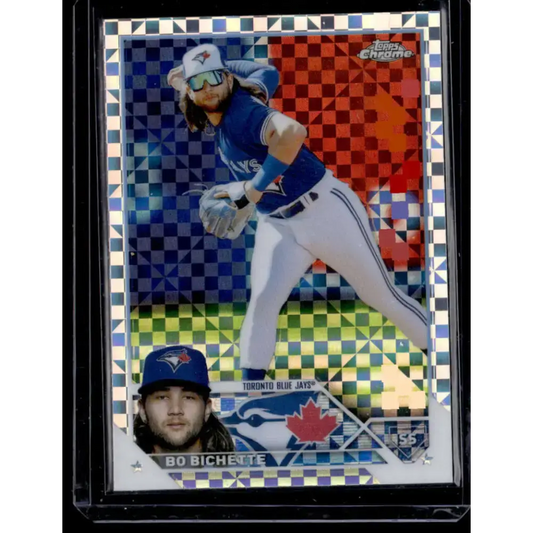 2023 Topps Chrome X-Fractor #11 Bo Bichette NM-MT Toronto Blue Jays Baseball Card - Baseball Card Single