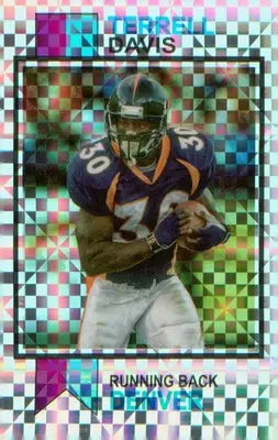 2023 Topps Composite 1973 Topps Football X-Fractor #1973-9 Terrell Davis - Football Card Single
