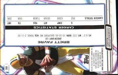 2023 Topps Composite #268 Brett Favre - Football Card Single