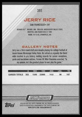 2023 Topps Composite #391 Jerry Rice