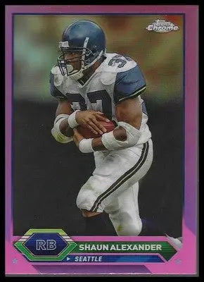 2023 Topps Composite #48 Shaun Alexander Topps Chrome Pink Refractor