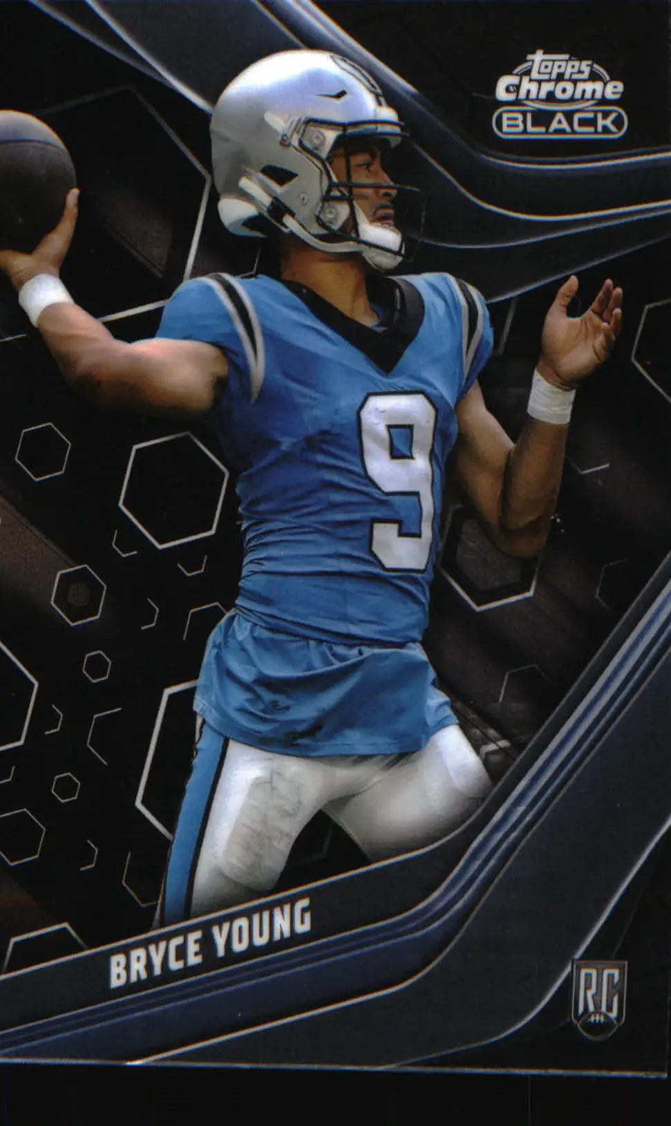 2023 Topps Composite Topps Chrome Black #106 Bryce Young Rookie Rookie - Football Card Single