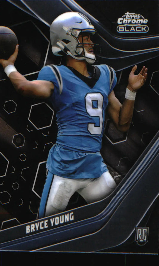 2023 Topps Composite Topps Chrome Black #106 Bryce Young Rookie Rookie - Football Card Single