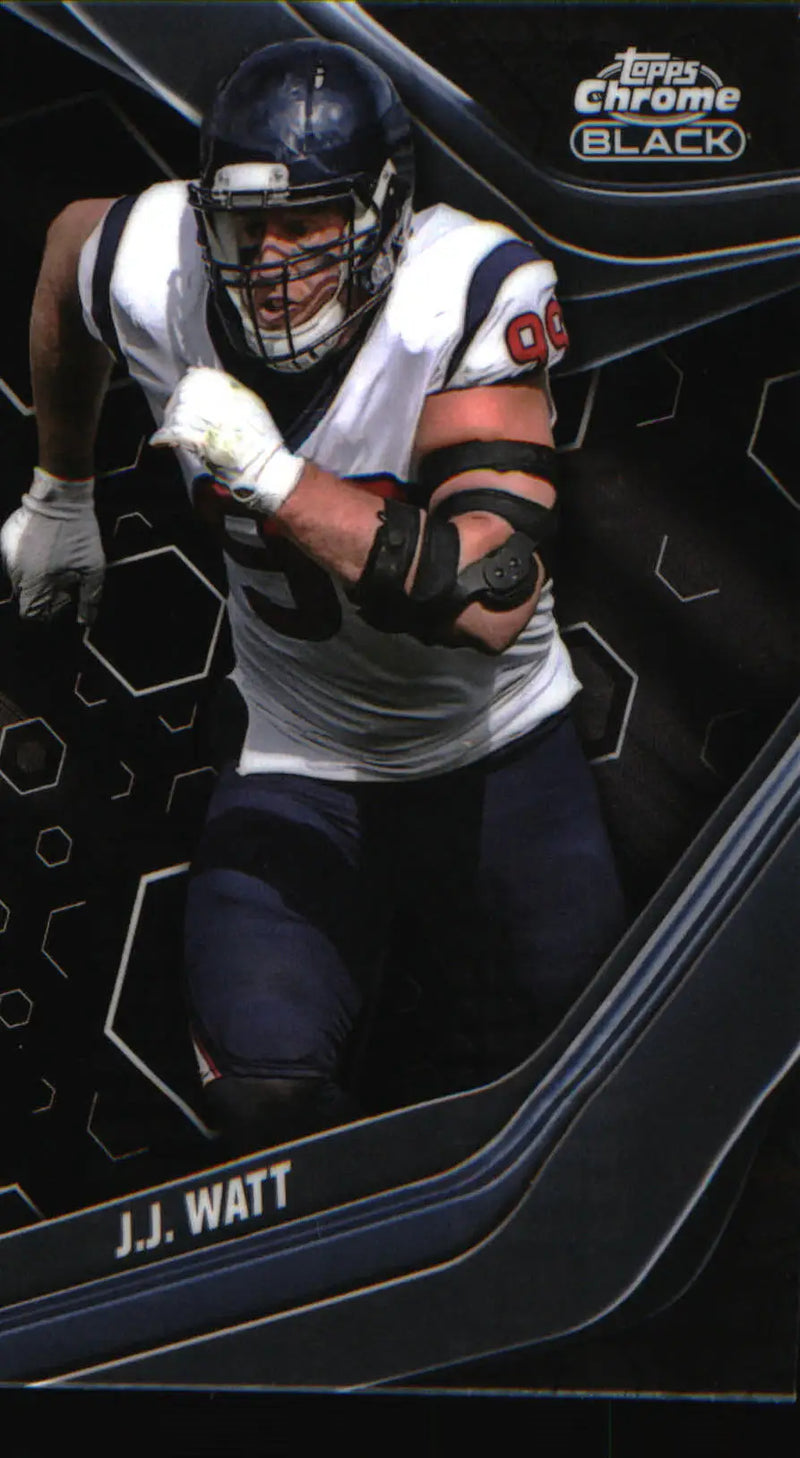 2023 Topps Composite Chrome Black #121 J.J. Watt - Football Card Single