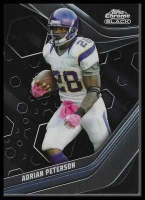 2023 Topps Composite Chrome Black #127 Adrian Peterson