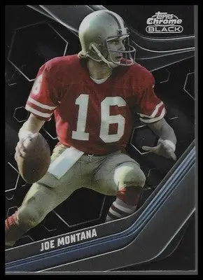 2023 Topps Composite Chrome Black #145 Joe Montana