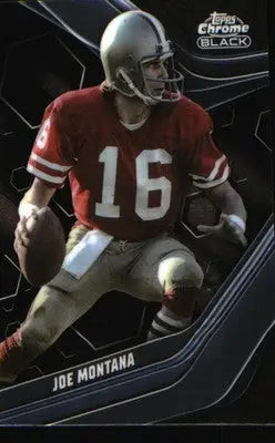 2023 Topps Composite Topps Chrome Black #145 Joe Montana - Football Card Single