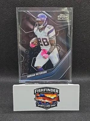 2023 Topps Composite - Topps Chrome Black Adrian Peterson #127 - Football Card Single