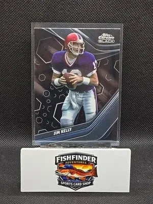 2023 Topps Composite - Topps Chrome Black Jim Kelly #105 - Football Card Single