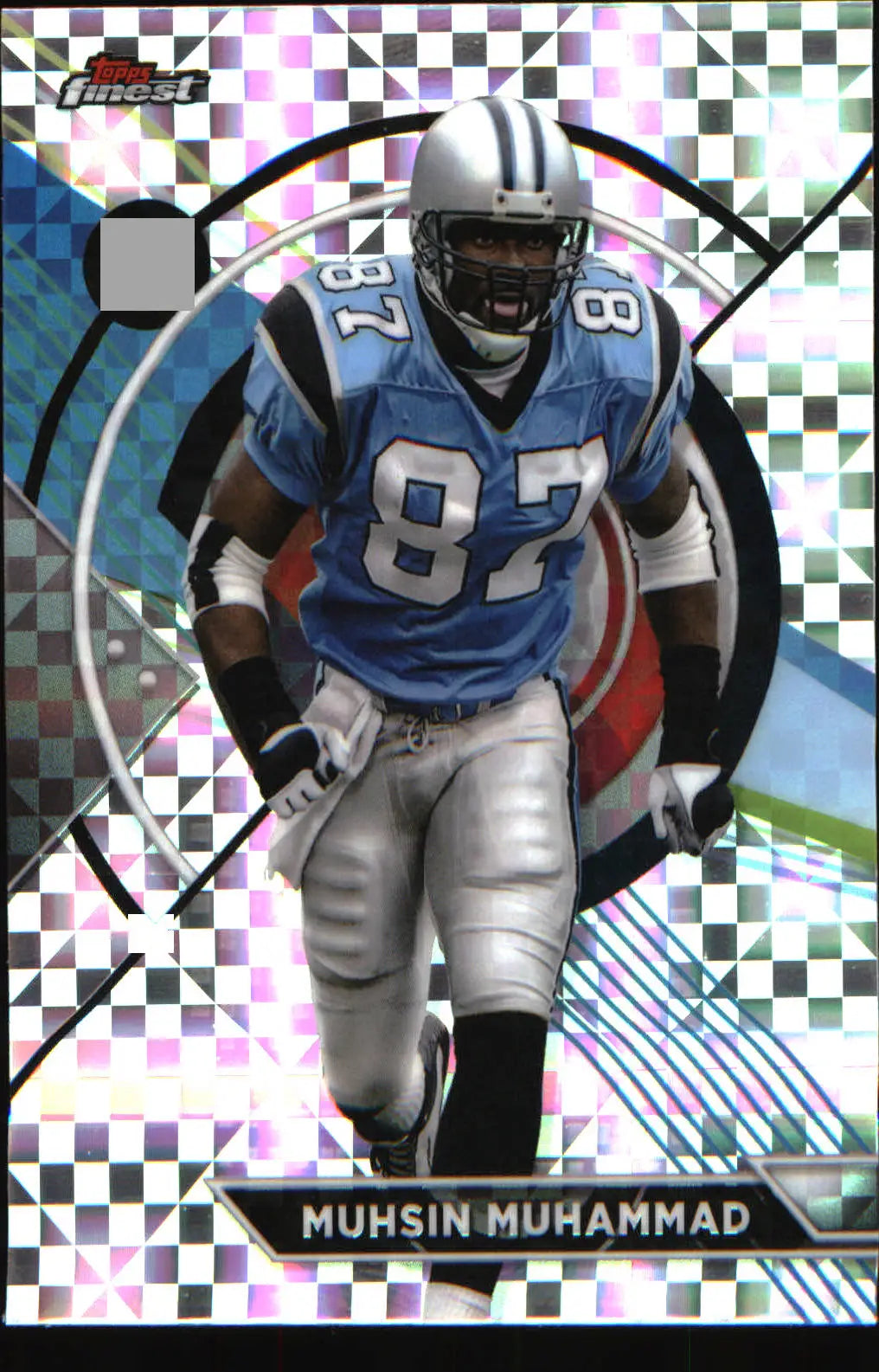 2023 Topps Composite Finest Checkerboard Refractor #164 Muhsin Muhammad - Football Card Single
