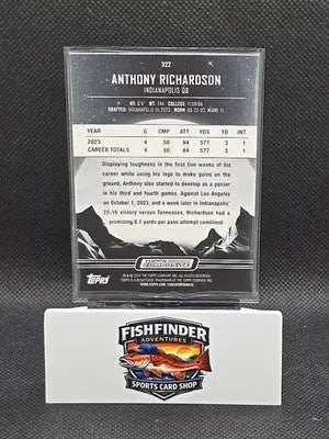 2023 Topps Composite - Midnight Anthony Richardson #322 (RC) - Football Card Single