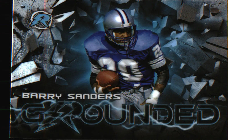 2023 Topps Composite Resurgence Grounded #RG-6 Barry Sanders - Football Card Single