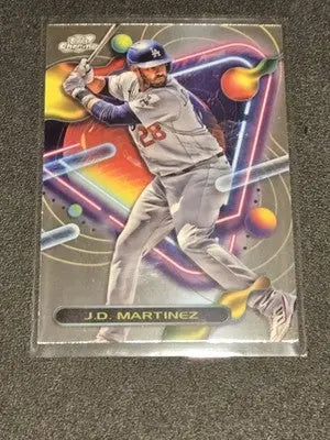 2023 Topps Cosmic Chrome #48 J.D. Martinez - Baseball Card Single