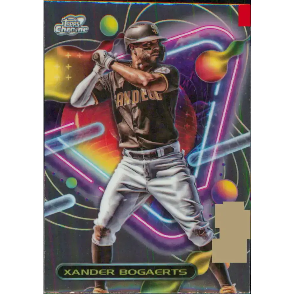 2023 Topps Cosmic Chrome #49 Xander Bogaerts NM-MT San Diego Padres Baseball Card - Baseball Card Single