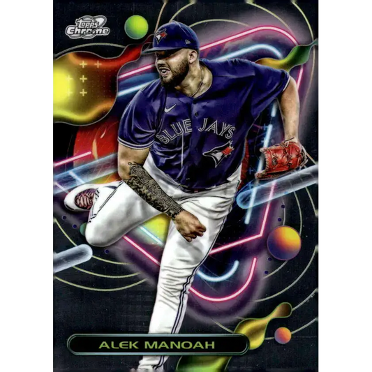 2023 Topps Cosmic Chrome #57 Alek Manoah NM-MT Toronto Blue Jays Baseball Card - Baseball Card Single