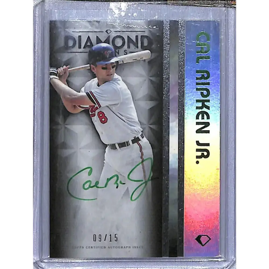 2023 Topps Diamond Icons #WPA-CR Cal Ripken Jr. NM-MT Auto 9/15 Baltimore Orioles Baseball Card - Baseball Card Single