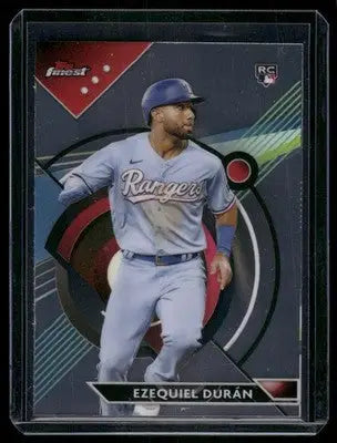2023 Topps Finest Ezequiel Durán #70 RC Baseball - Baseball Card Single