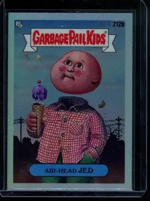 2023 Topps Garbage Pail Kids Air-Head Jed Refractor #212b - Non-Sports Card Single