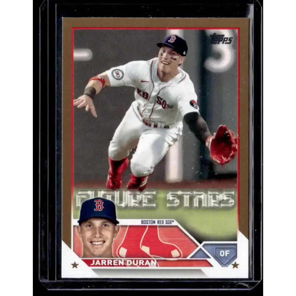 2023 Topps Gold #242 Jarren Duran NM-MT 0641/2023 Boston Red Sox Baseball Card - Baseball Card Single