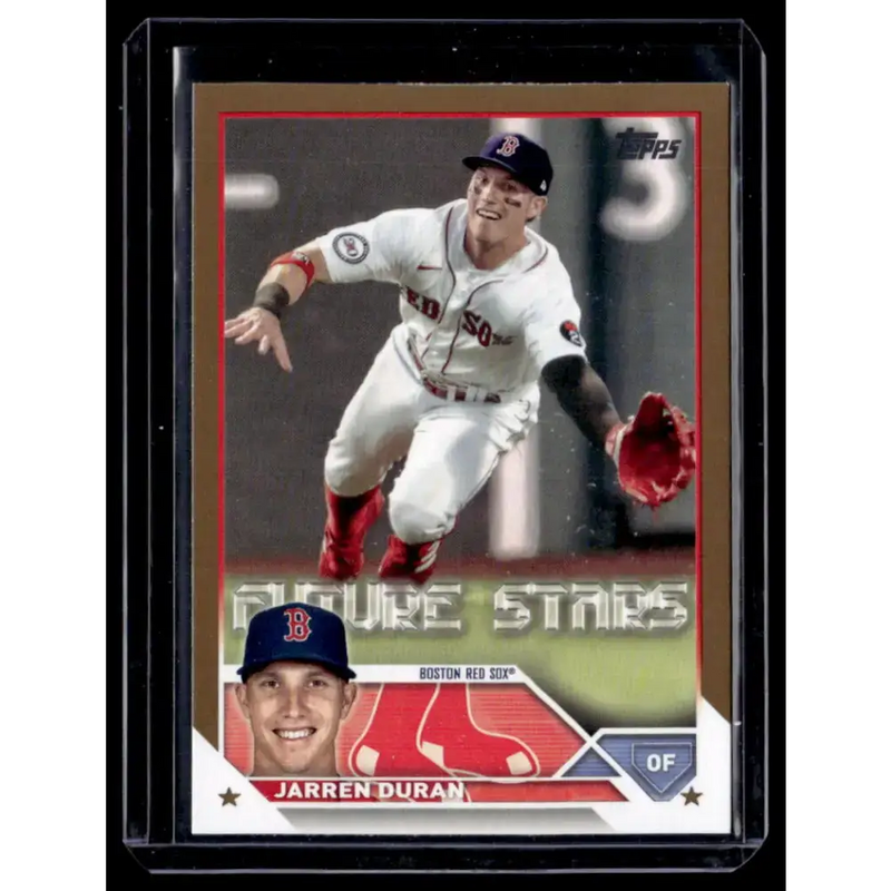 2023 Topps Gold #242 Jarren Duran NM-MT 0644/2023 Boston Red Sox Baseball Card - Baseball Card Single