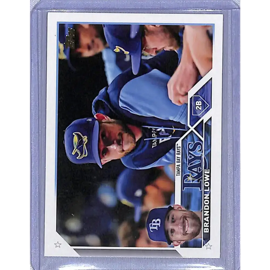 2023 Topps Golden Mirror Image Variation #36 Brandon Lowe NM-MT Tampa Bay Rays Baseball Card - Baseball Card Single
