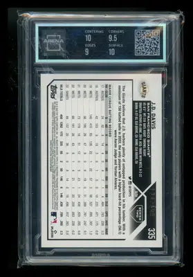2023 Topps Green Foil J.D. Davis #335 124/499 Baseball Arena Club 9.5 - Baseball Card Single