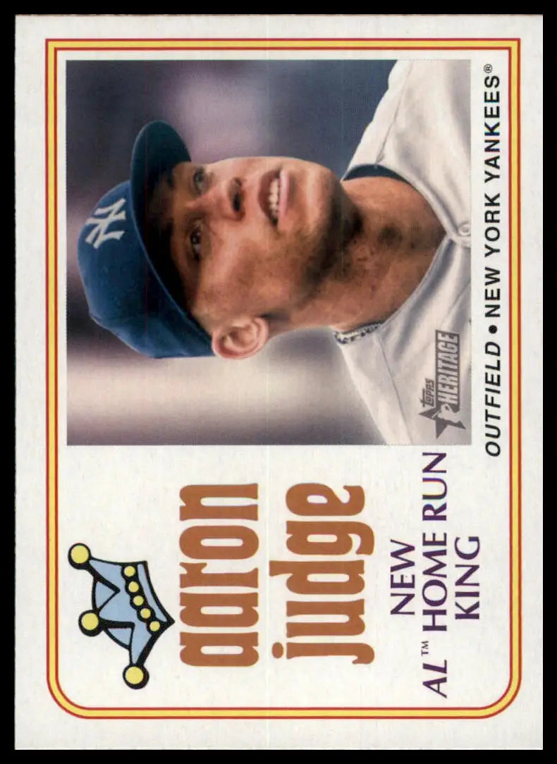 2023 Topps Heritage #1-250 Complete Your Set You Pick Choose Baseball Near Mint - 1 Aaron Judge - Baseball Card Single