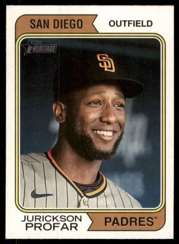 2023 Topps Heritage #103 Jurickson Profar NM-MT Padres ID:59976 - Baseball Card Single