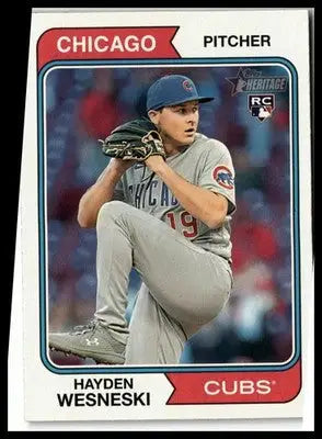 2023 Topps Heritage #180 Hayden Wesneski - Baseball Card Single