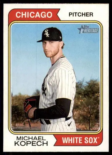 2023 Topps Heritage #229 Michael Kopech NM-MT White Sox ID:73394 - Baseball Card Single