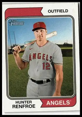 2023 Topps Heritage #269 Hunter Renfroe - Baseball Card Single