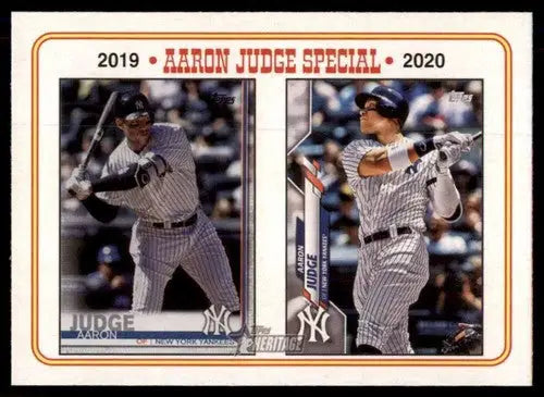 2023 Topps Heritage #3 Aaron Judge NM Near Mint Yankees Tribute ID:75700